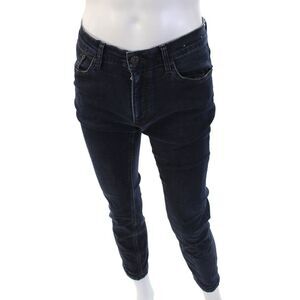 Brax Feel Good Mens Skinny Tapered Dark Blue Jeans Size 32